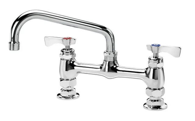 Krowne 15-808L — Deck-Mount Faucet, 8"" Centers, 8" Spout