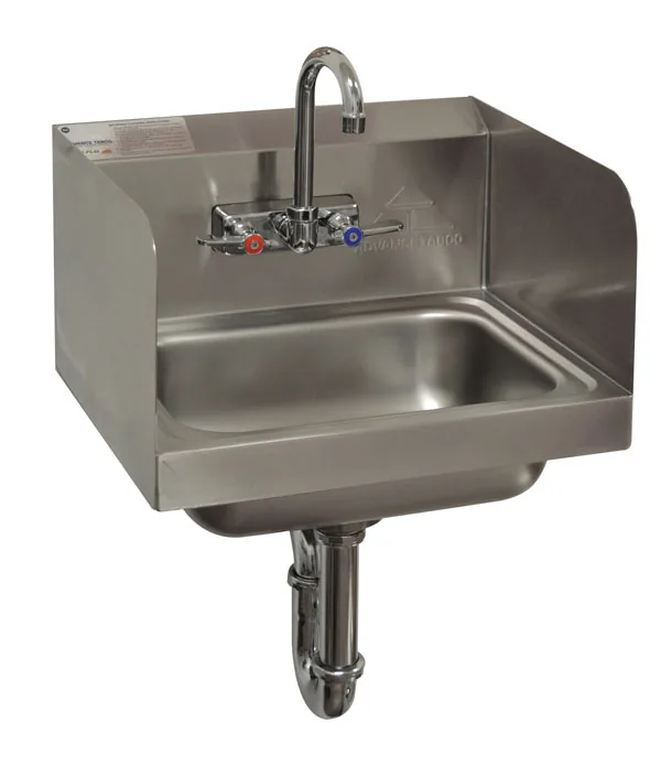 Advance Tabco 7-PS-56 — Hand Sink, 9"W x 9"D, 20-ga stainless steel