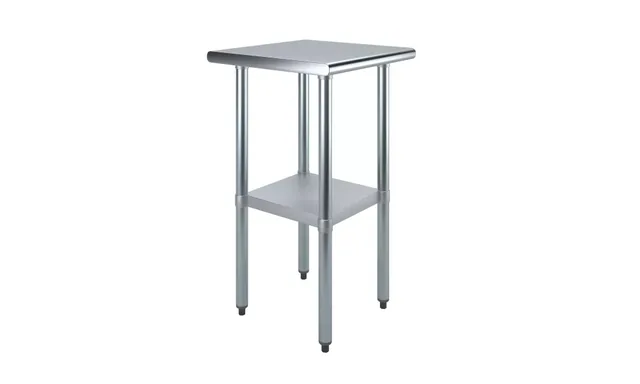 AmGood AMGWT-2020 — Work Table, 20"W x 20"D, 18-ga 430 stainless steel