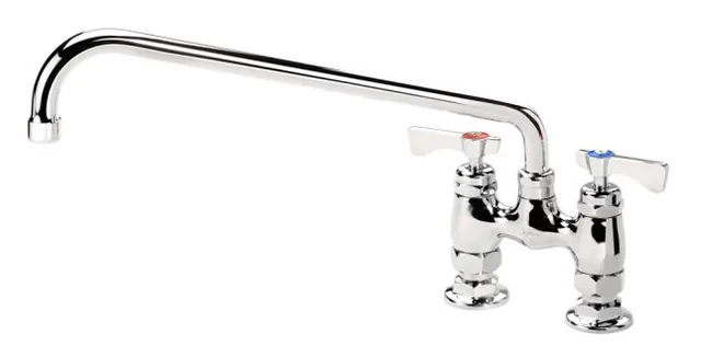 Krowne 15-414L — Deck-Mount Faucet, 4"" Centers, 14" Spout