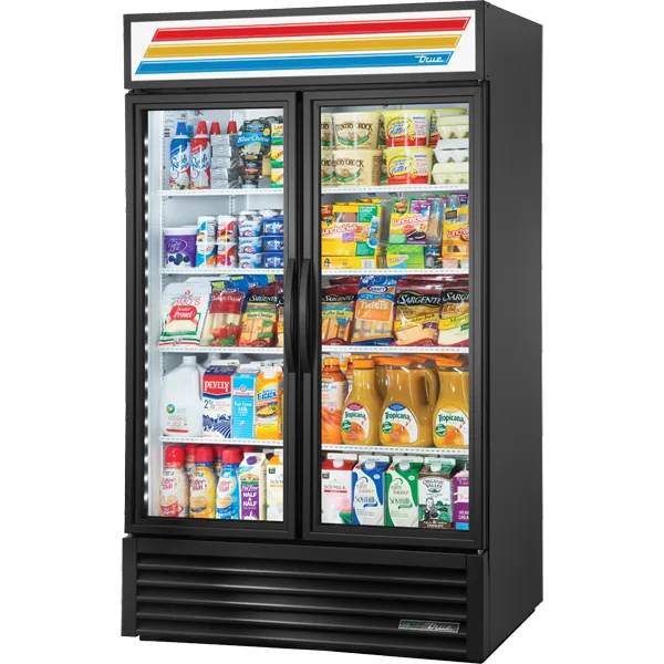 True GDM-43-HC~TSL01 — Reach-In Refrigerator with 2 Glass Doors, 47.13"W x 29.89"D x 78.63"H, 37.71 cu ft