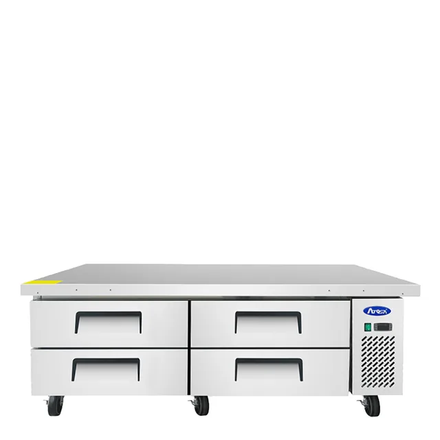 Atosa MGF8453GR — Chef Base, 72.5"W x 33"D, 12.1 cu ft