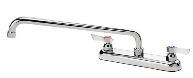 Krowne 13-814L — Deck-Mount Faucet, 8"" Centers, 14" Spout