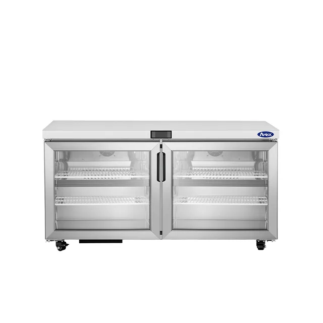 Atosa AUF60GD — Undercounter Freezer, 60.2″W, 15 cu ft