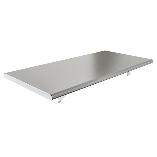 BK Resources PTS-2448 — Shelf, 48"W x 24"D, 16-ga 304 stainless steel