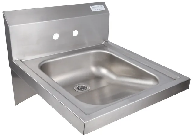 BK Resources BKHS-ADA-S — ADA Wall-Mount Hand Sink, 20-ga 304 stainless