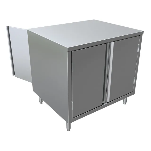 BK Resources CST-3036H2 — Cabinet Base Work Table, 36"W x 30"D x 34.75"H, stainless steel