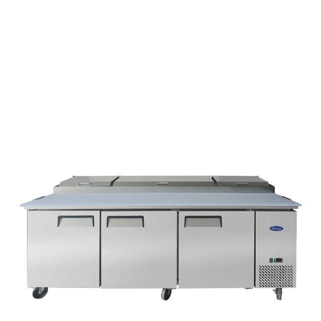 Atosa MPF8203GR — Sandwich Prep Table, 93.1″W, 28.4 cu ft
