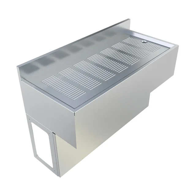 BK Resources UBB-21-DB48 — Underbar Unit, stainless steel