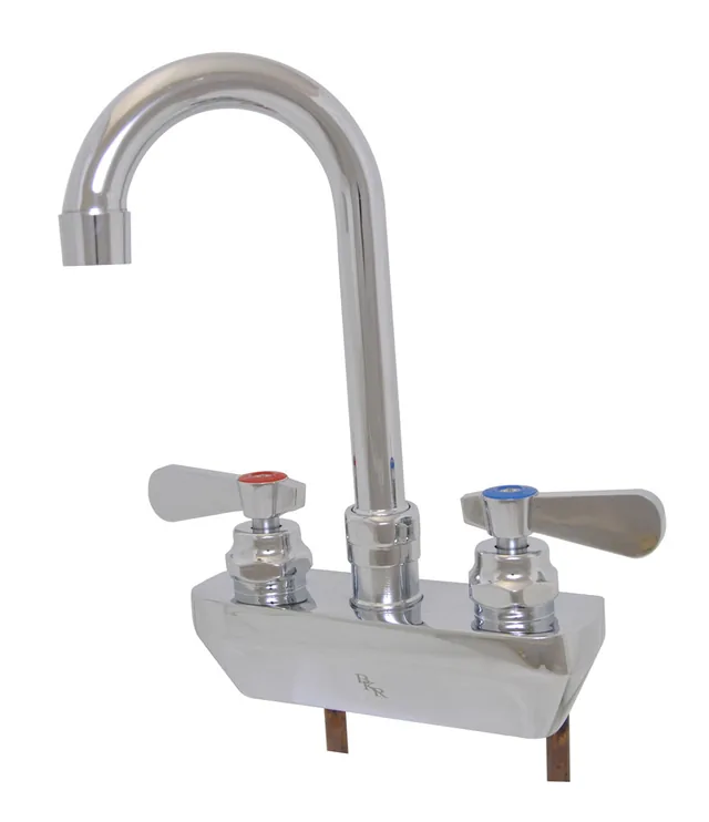BK Resources BKF-4SM2-8G-G — Splash-Mount Faucet, 8" Spout