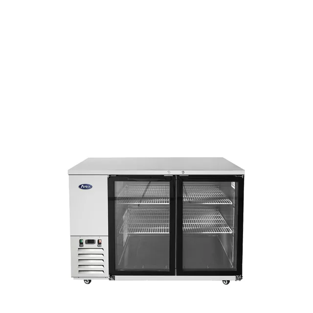 Atosa MBB59GGR — Back-Bar Cooler, 57.8"W x 28.1"D, 17.3 cu ft