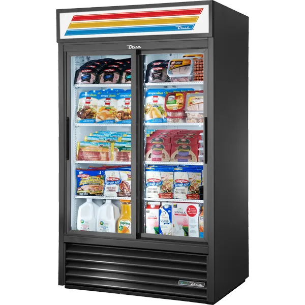 True GDM-41-HC-LD — Glass-Door Merchandiser with 2 Doors, 47.12"W x 29.62"D
