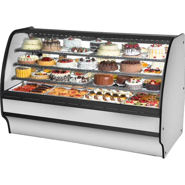 True TGM-R-77-SC/SC-S-S — Glass-Door Merchandiser with 2 Doors, 77.25"W x 39"D