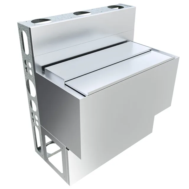 BK Resources UBDW-21-IBCP36-7 — Underbar Unit, stainless steel