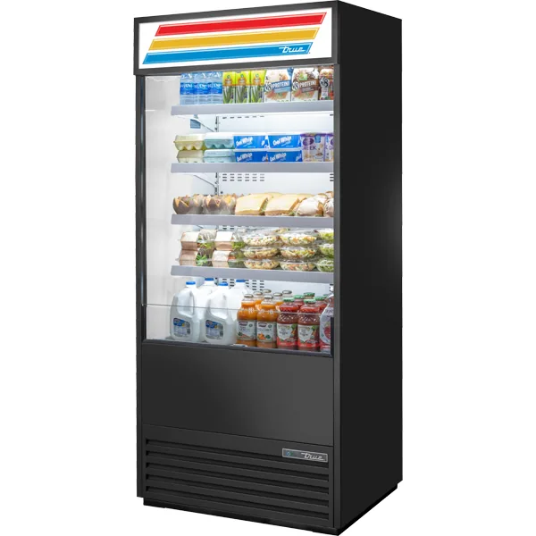 True TOAM-36-HC~TSL01 — Glass-Door Merchandiser, 36"W x 29.88"D