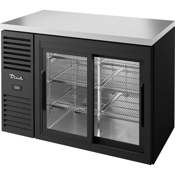 True TBR48-RISZ1-L-B-11-1 — Back Bar Refrigerator with 2 Doors, 48"W x 24.88"D
