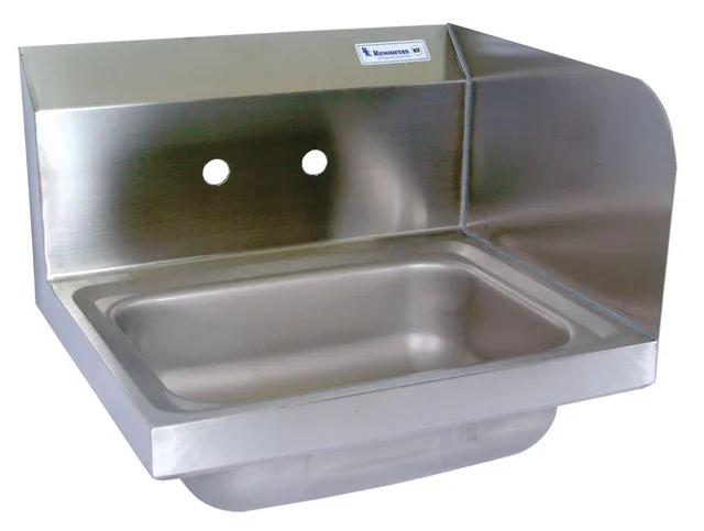 BK Resources BKHS-W-1410-RS — Hand Sink, 17"W x 15.5"D x 13.13"H, stainless steel