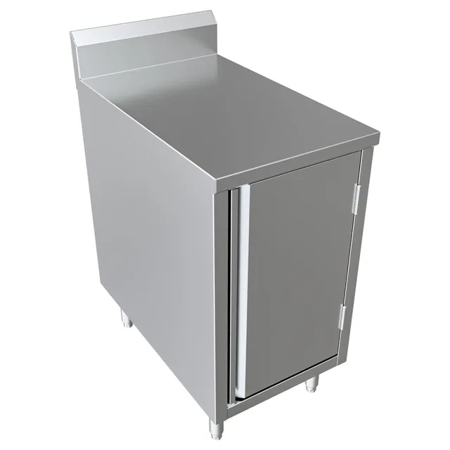 BK Resources CSTR5-3018H — Cabinet Base Work Table, 18"W x 30"D x 39.75"H, stainless steel