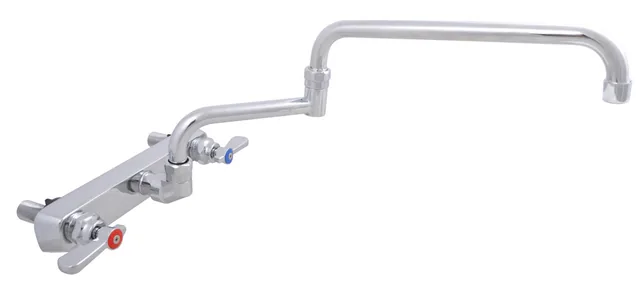 BK Resources BKF-8SM-18-G — Splash-Mount Faucet, 18" Spout