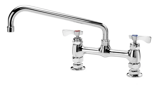 Krowne 15-810L — Deck-Mount Faucet, 8"" Centers, 10" Spout