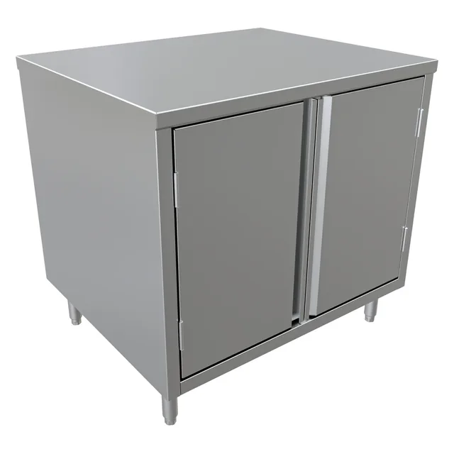BK Resources CST-3036H — Cabinet Base Work Table, 36"W x 30"D x 34.75"H, stainless steel