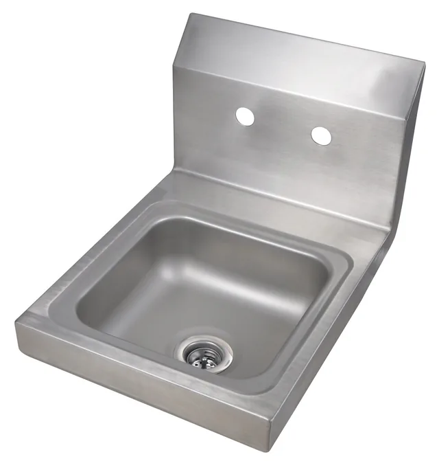 BK Resources BKHS-W-SS — Hand Sink, 12"W x 14.5"D, stainless steel