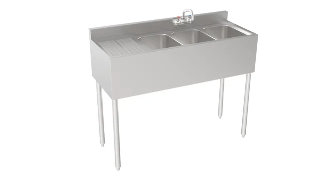 Krowne 18-43R — Bar Sink, 48"W x 2"D