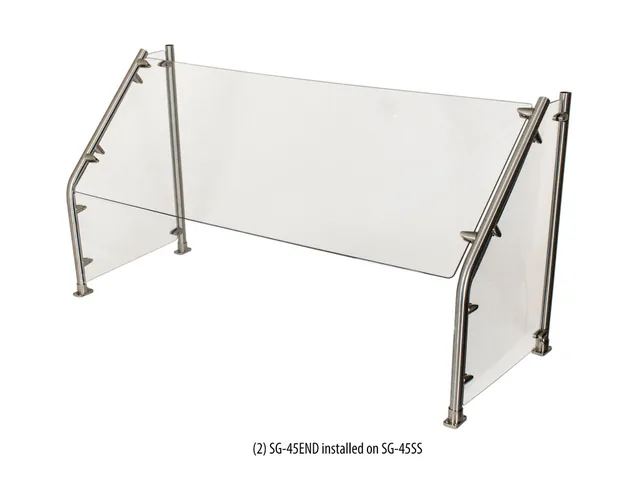 BK Resources SG-45END — Food Shield, 18-ga stainless steel