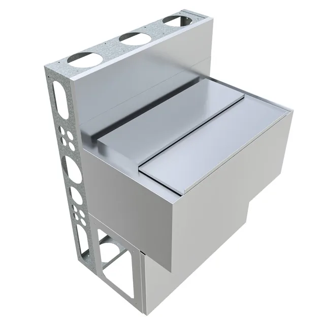 BK Resources UBDW-18-IB30 — Underbar Unit, stainless steel