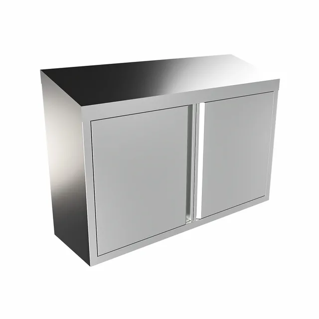 BK Resources BKWCH-1548 — Wall Cabinet, 48"W x 15"D x 32.5"H, stainless steel