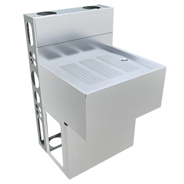 BK Resources UBDW-21-DB24 — Underbar Unit, stainless steel