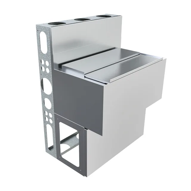 BK Resources UBDW-21-IB30 — Underbar Unit, stainless steel