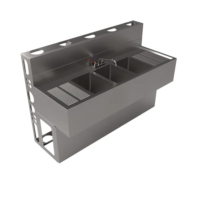 BK Resources UBDW-21-360TS — Underbar Unit, stainless steel