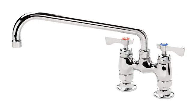 Krowne 15-412L — Deck-Mount Faucet, 4"" Centers, 12" Spout