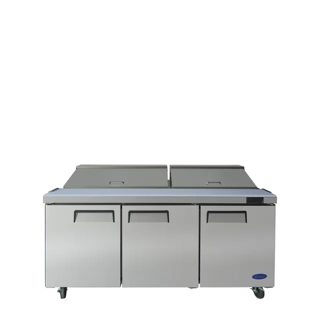 Atosa MSF8304GR — Sandwich Prep Table, 72.7″W, 21.1 cu ft