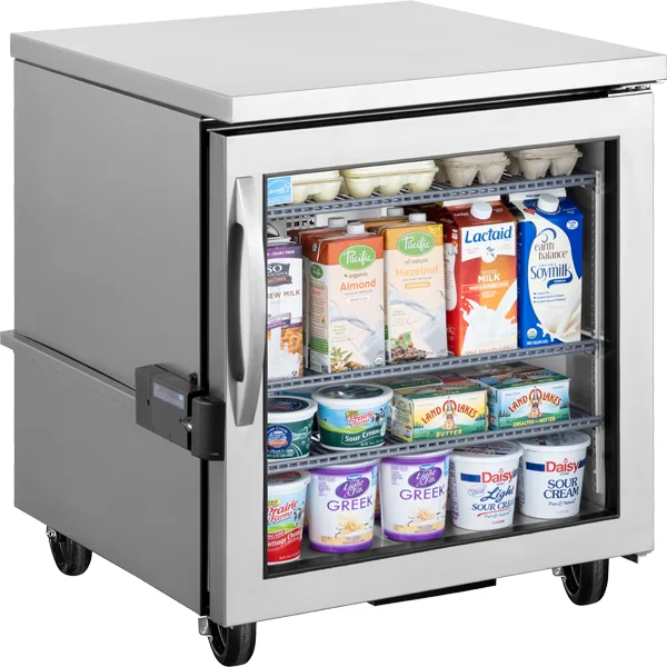 True TUC-27G-HST-HC~FGD01 — Undercounter Refrigerator with 1 Door, 30.12"W x 27.62"D