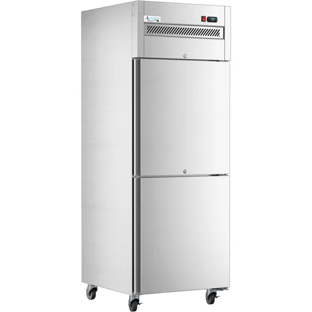 Avantco Refrigeration 178Z1R2A — Reach-In Refrigerator with 2 Solid Doors, 28.98"W x 32.2"D x 81.69"H, 21.14 cu ft
