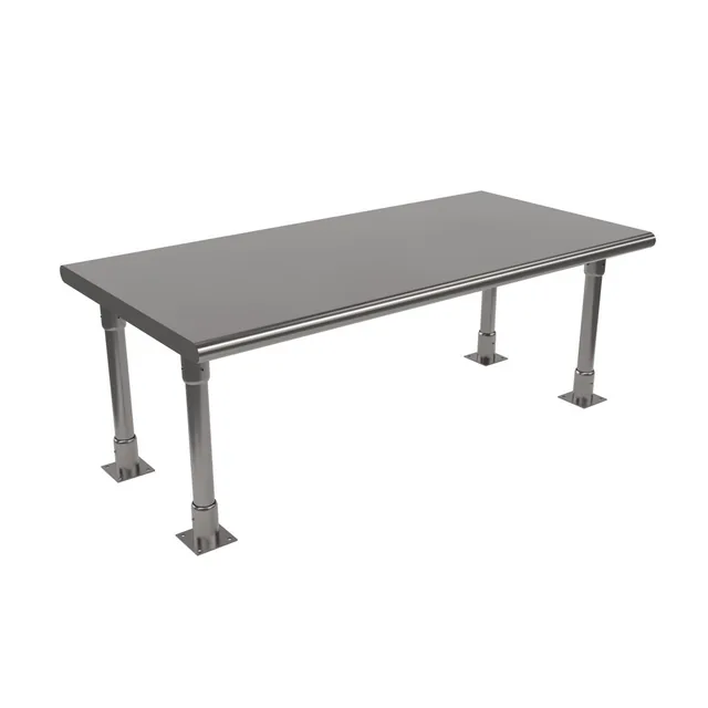 BK Resources BK-OSS-2448BN — Overshelf, 48"W x 24"D, stainless steel
