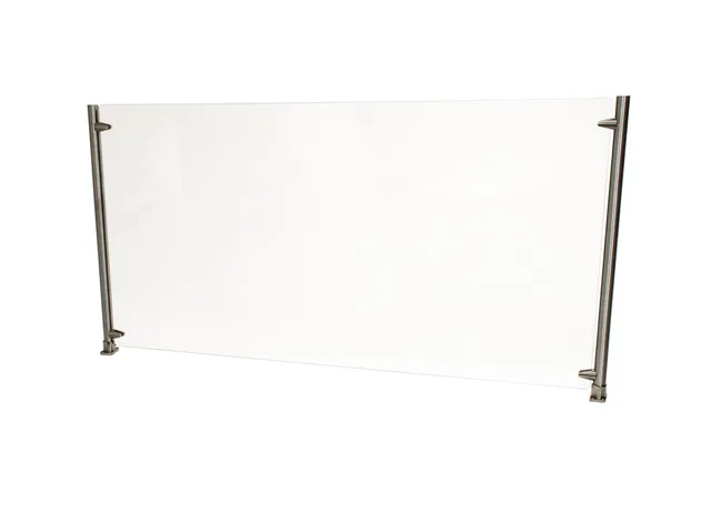 BK Resources SG-D-24 — Food Shield, 24" wide, 18-ga stainless steel