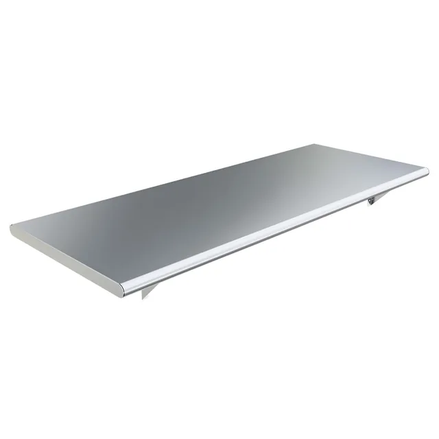 BK Resources PTS-2460 — Shelf, 60"W x 24"D, 16-ga 304 stainless steel