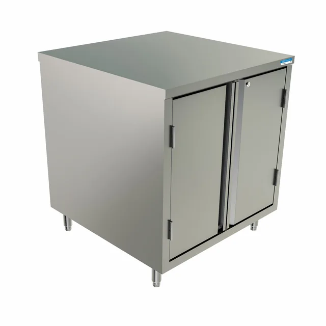 BK Resources CST-3030HL — Cabinet Base Work Table, 30"W x 30"D x 34.75"H, stainless steel