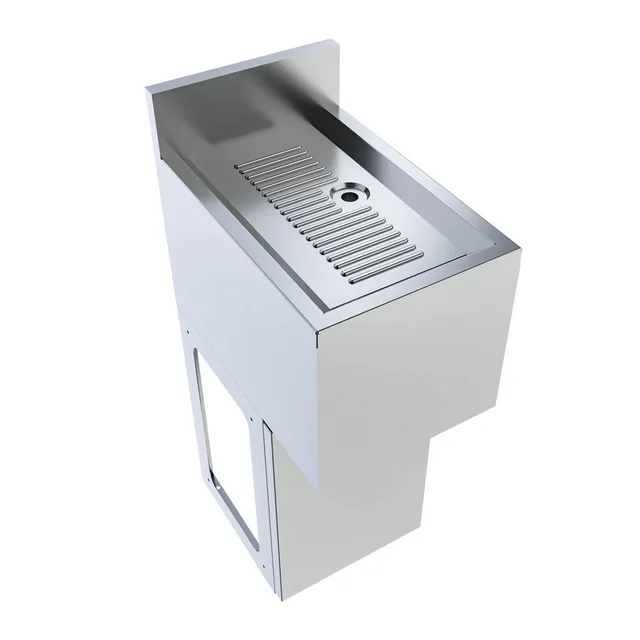 BK Resources UBB-18-DB12 — Underbar Unit, stainless steel