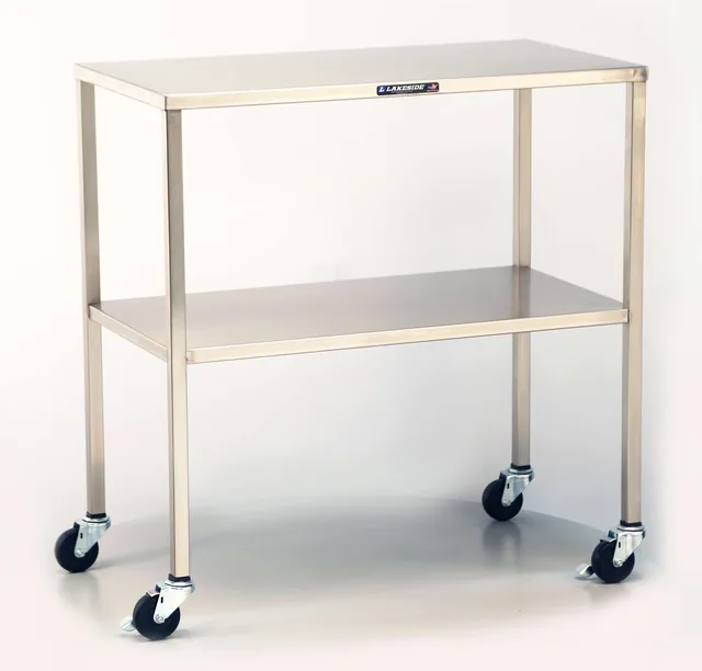 Lakeside 8353 — Undershelf Work Table, 20"W x 16"D, 18-ga stainless