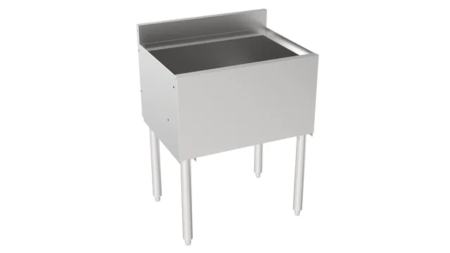 Krowne 18-24 — Underbar Ice Bin, 24"W x 2"D x 33"H