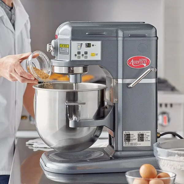 Avantco MIX8GY — Planetary Mixer, 12"W x 16"D x 19"H, 8-qt, 0.8 HP