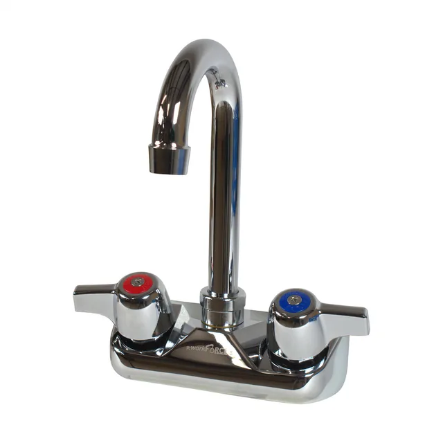 BK Resources BKF-W-3G-G — Splash-Mount Faucet, 3.5" Spout