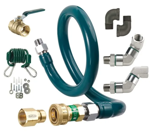 Krowne M5036K10 — 1/2" Gas Connector Hose, 36" long