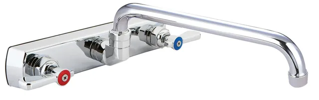 BK Resources BKF-8SM-8-G — Splash-Mount Faucet, 8" Spout