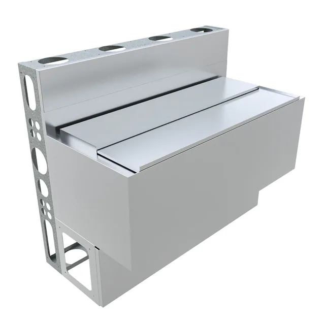 BK Resources UBDW-21-IBCP48-10 — Underbar Unit, stainless steel