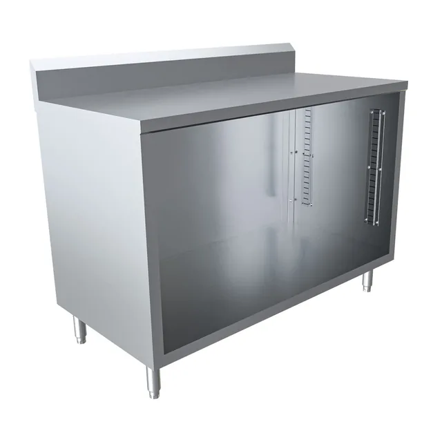BK Resources CSTR5-2448 — Cabinet Base Work Table, 48"W x 24"D x 39.75"H, stainless steel